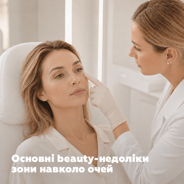 основні beauty-недоліки шкіри у зоні навколо очей