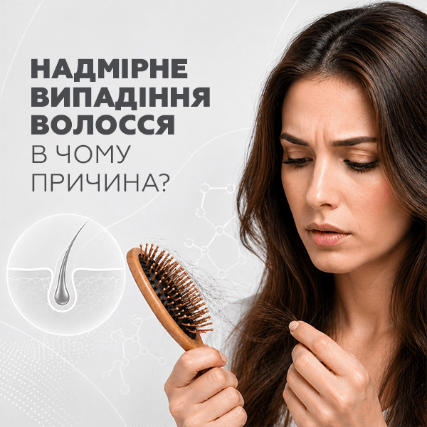 причини випадіння волосся